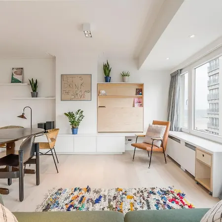 Modern And Bright Seaside App W Seaview & Terrace * Ostende