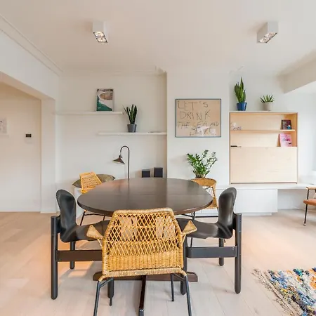 Modern And Bright Seaside App W Seaview & Terrace Ostende