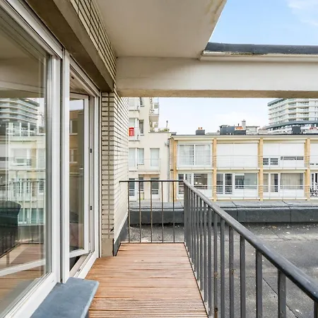 Lejlighed Modern And Bright Seaside App W Seaview & Terrace Oostende